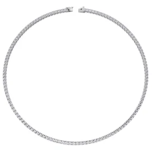 7CT Classic Tennis Necklace