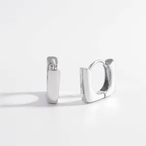 925 Sterling Silver Geometric Earrings