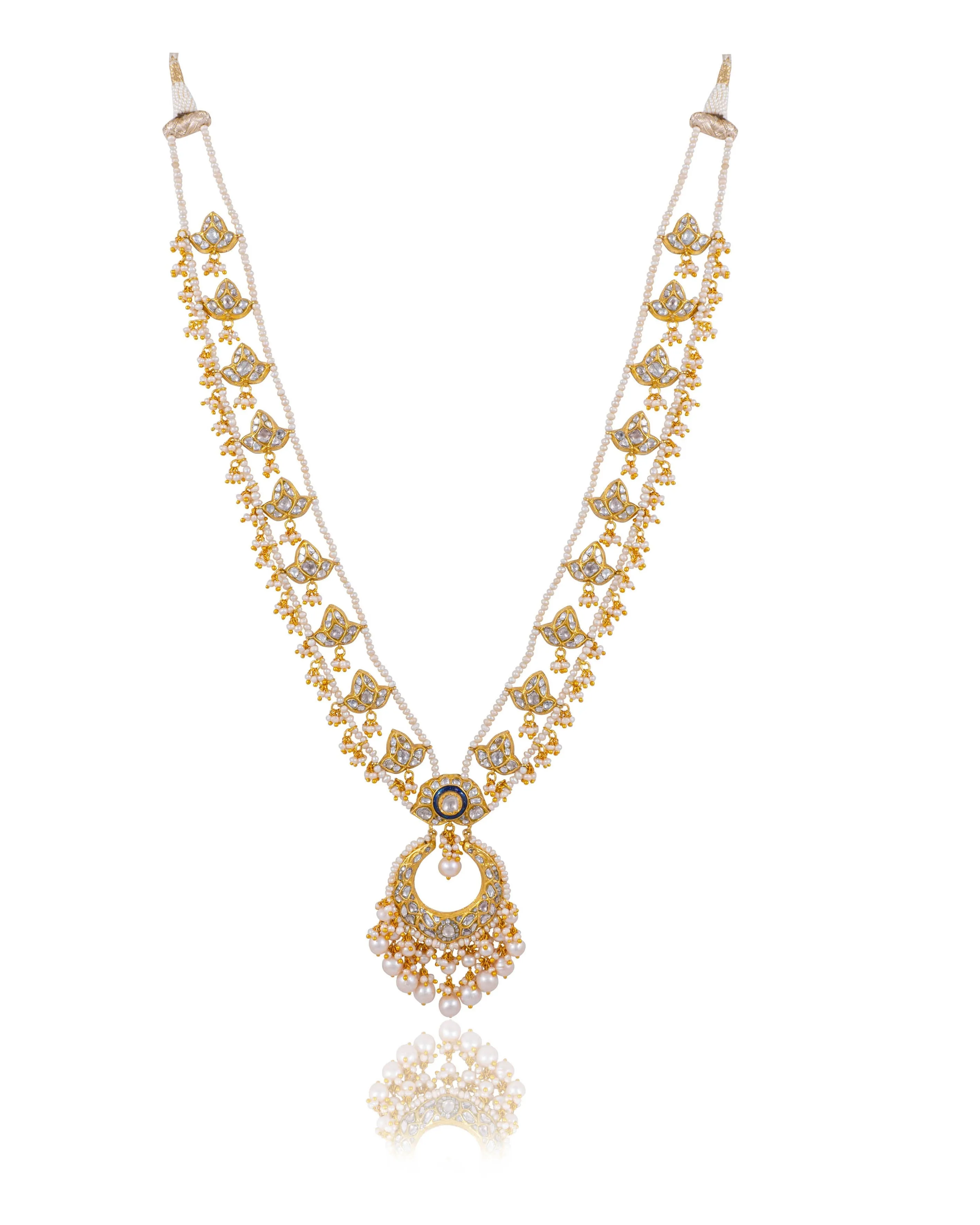 Adyanshi Polki Long Necklace