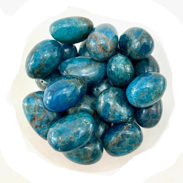 Apatite Gemstone Tumble Stone Single pc