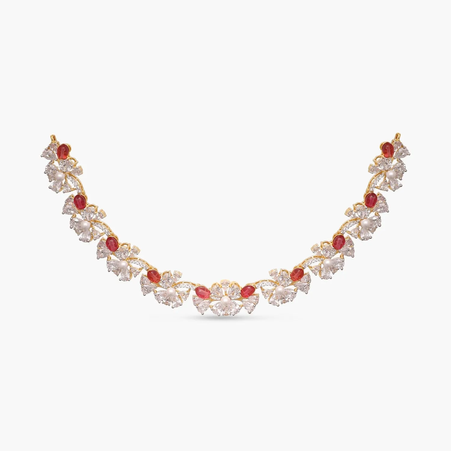 Bloom Statement CZ Necklace