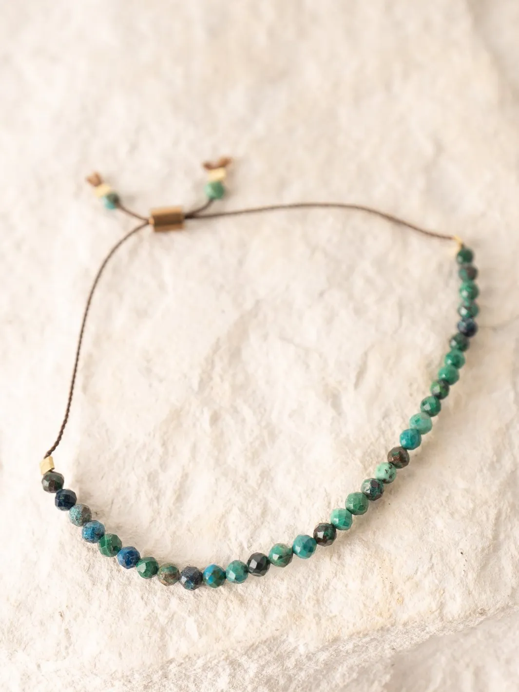 Chrysocolla Gemstone Bracelet