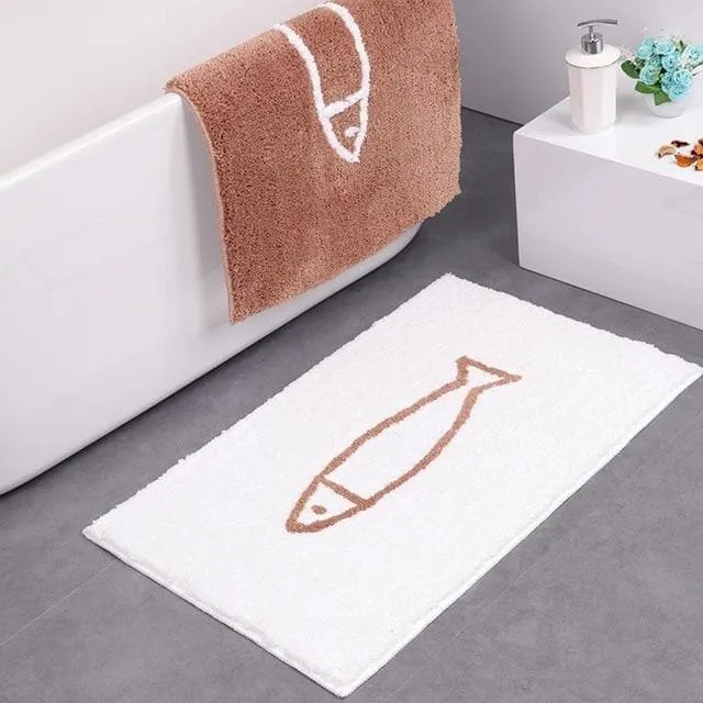 Fish in the Sea Anti-slip Bath Mat