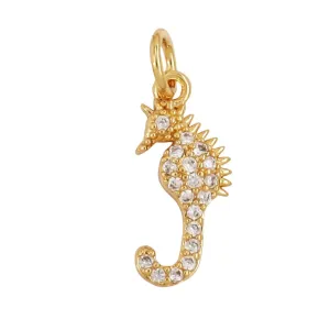 Mini Seahorse Charm